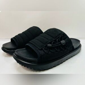 Nike Asuna Slide Triple Black Style CW9703-010 Men’s 9 Black/Black/Black *Clean.